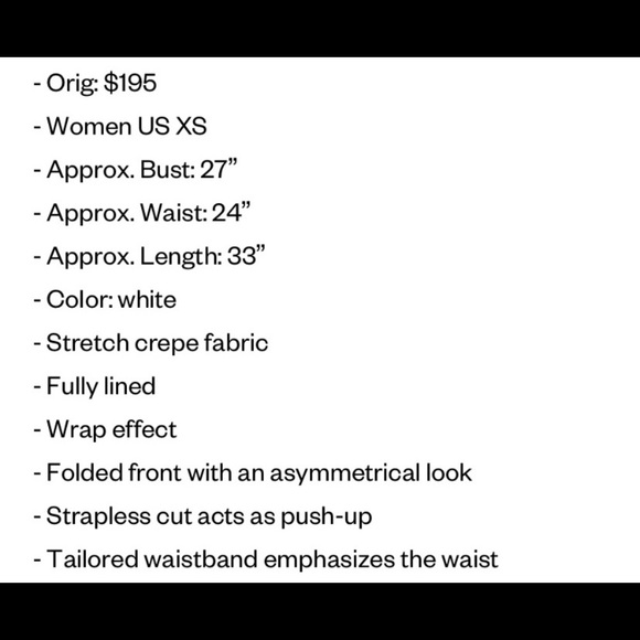 SOLD✨House of CB UMA dress- white - Picture 5 of 6